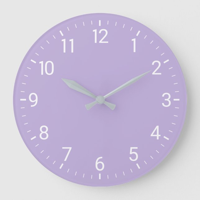 Purple Wall Clock (Front)
