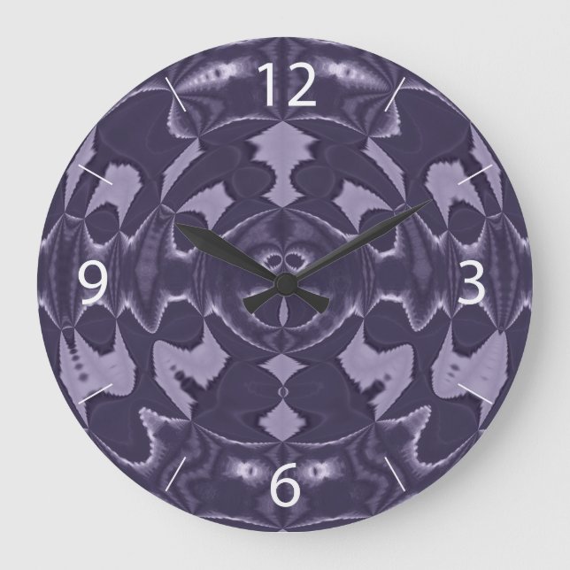 Purple Wall Clock (Front)