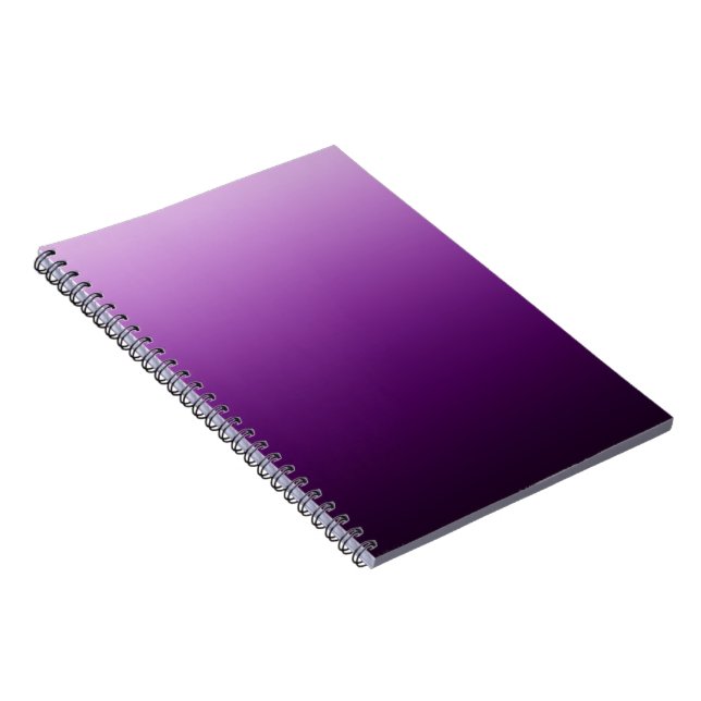 Purple Wallpaper Background Notebook (Right Side)