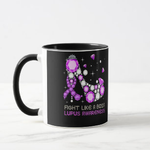 Purple Warrior Fight Lupus Like A Boss Mug