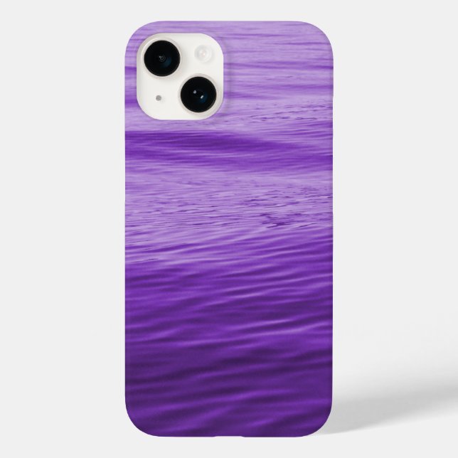 Purple Water Case-Mate iPhone Case (Back)