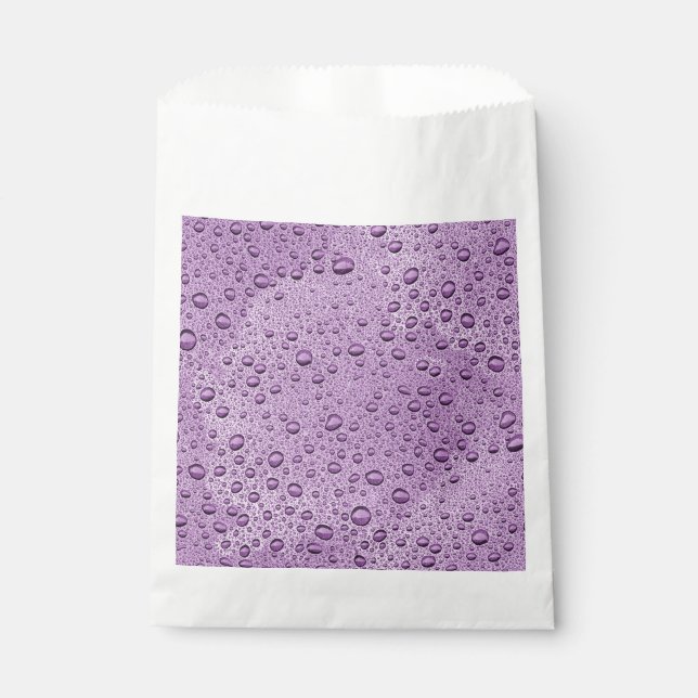 Purple water droplets favour bags (Front)