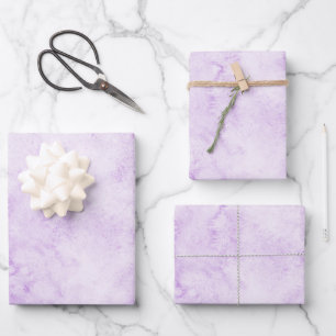 Purple Watercolor Elegant Wrapping Paper Sheet