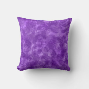 Purple Watercolor Painting Cushion