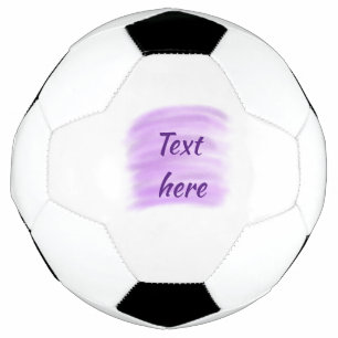 Purple watercolor splashes add text here custom pe football