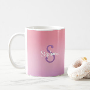 Purple Watercolors Coffee Mug