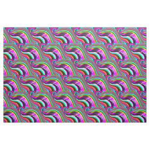 Purple waves fashion fabric