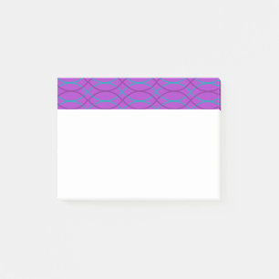 Purple Waves  Post-it Notes