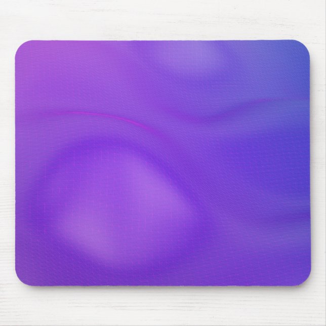 Purple wavy background mouse mat (Front)