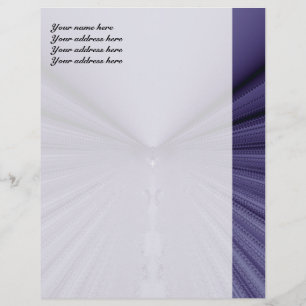 Purple Way Personalised Letterhead