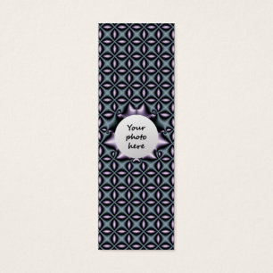 Purple Web Custom Bookmark