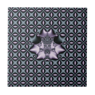Purple Web Tile