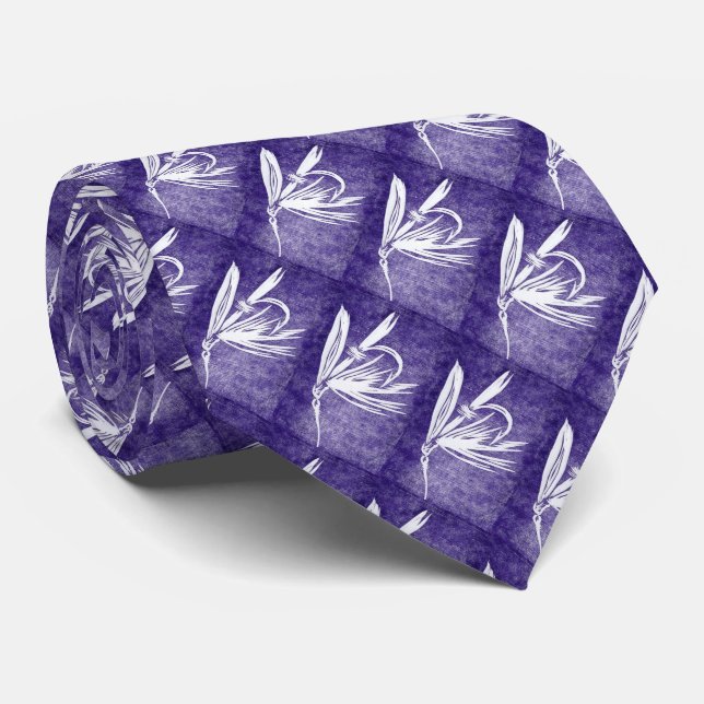 "Purple Wet Fly" Trout Fly Tie (Rolled)