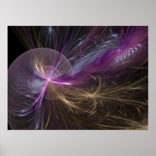 Purple Whisper Poster