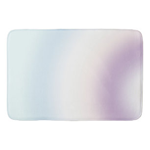 Purple White Blue Tie dye     Bath Mat