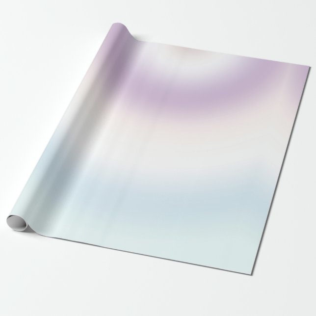 Purple White Blue Tie dye         Wrapping Paper (Unrolled)