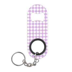 Purple White Chequered Diamond Pattern