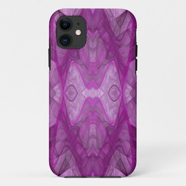 Purple & White  iPhone 5 Case-Mate Barely There Case (Back)