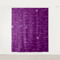Purple White Mathematic Formulas Equations