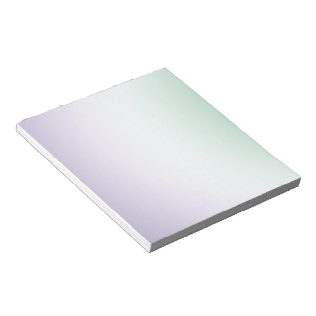 Purple White Mint Notepad (Angled)