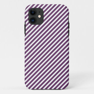 Purple & White Striped iPhone 5 Case