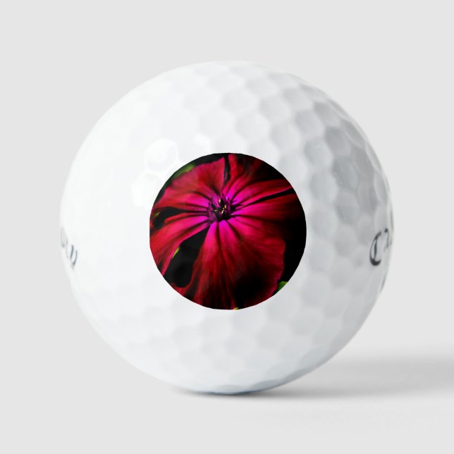 Purple Wild Flower css gbcna Golf Balls (Front)