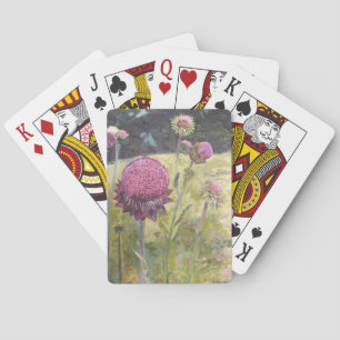 Purple Wild Flowers Cards