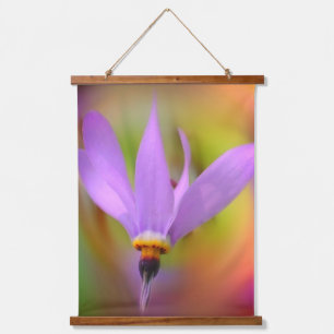 Purple Wildflower Hanging Tapestry