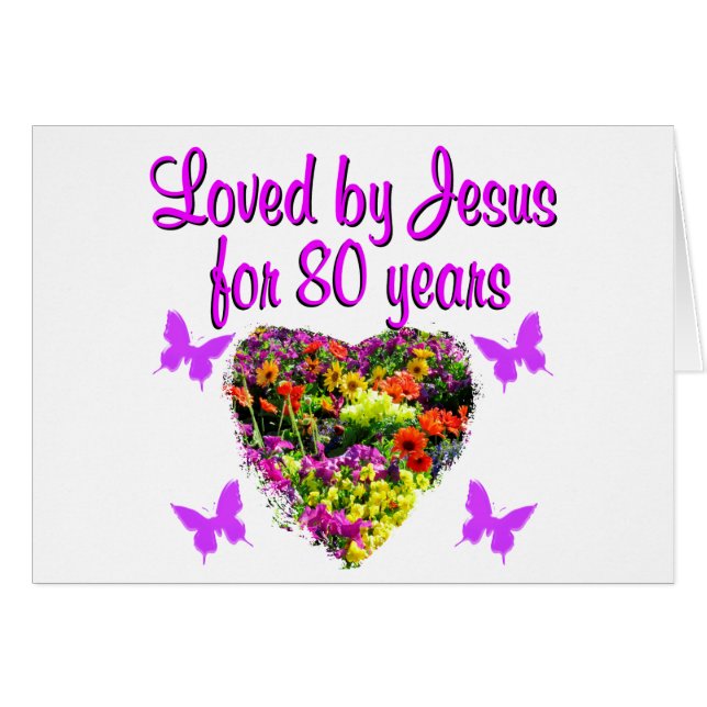 PURPLE WILDFLOWER LOVED BY JESUS FOR 80 YEARS (Front Horizontal)