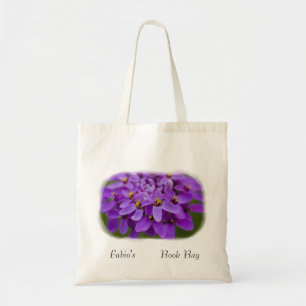 Purple Wildflower Tote Bag