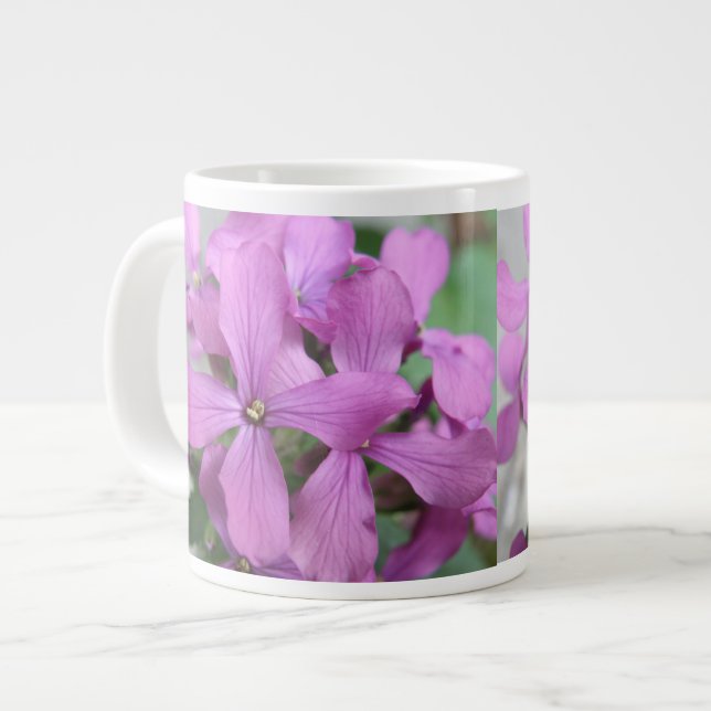 Purple Wildflowers Mug (Front Left)