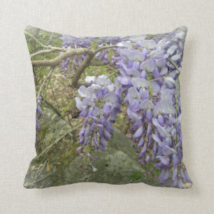 Purple Wisteria Cushion