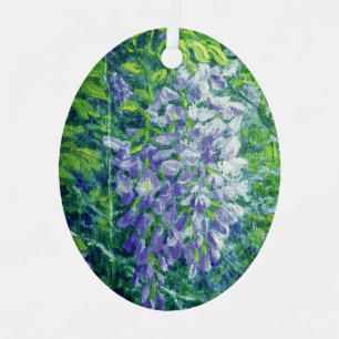 Purple Wisteria Ornament