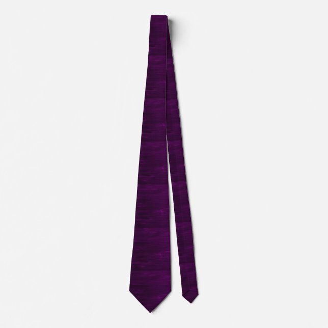 Purple wood texture stripes tie (Front)