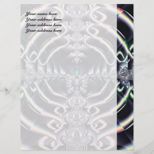 Purple World Letterhead Design