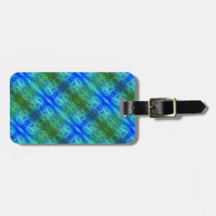Purple X GL Ikat 6 Luggage Tag