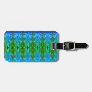 Purple X GL Ikat 7 Luggage Tag