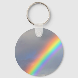 purple yellow blue red rainbow key ring