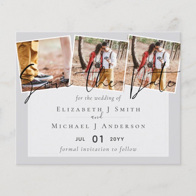 Purple Yellow Grey Colour Trends Budget Wedding (Front)