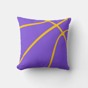 Purple & Yellow Slam Dunk Comfort Cushion