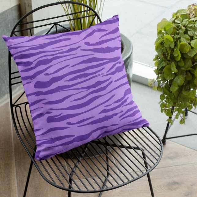 purple Zebra Pattern  Cushion (Creator Uploaded)