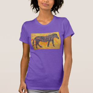 purple  zebra T-Shirt