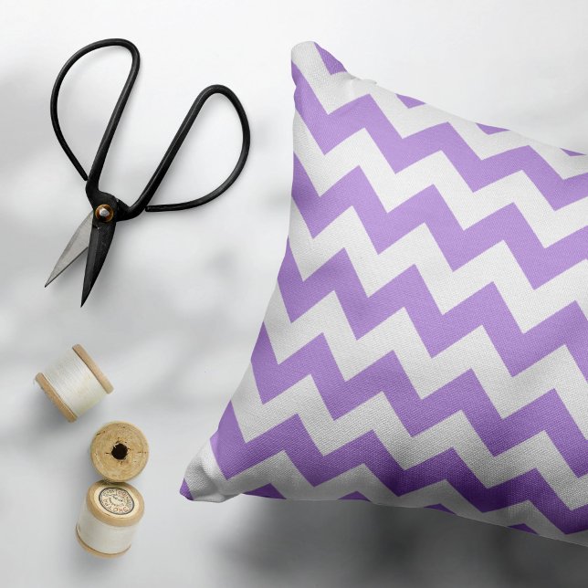 Purple Zigzag, Purple Chevron, Geometric Pattern Pillowcase (Creator Uploaded)