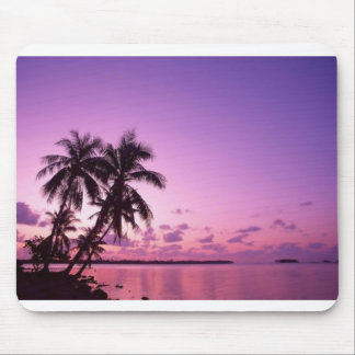 PurpleBeachBackground Mouse Mat