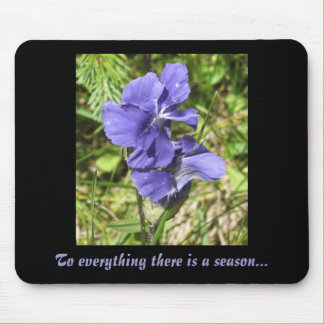 PurpleFlower, To everything there is a season... Mouse Mat