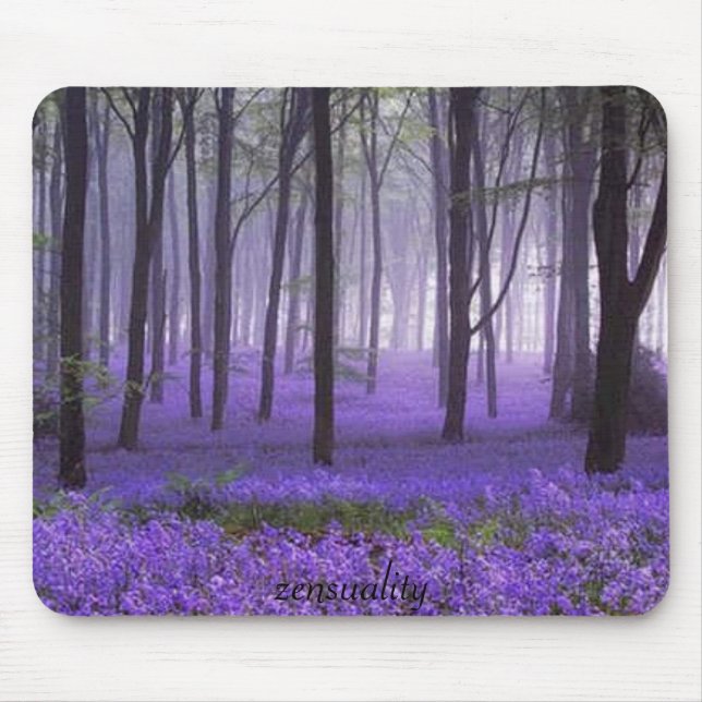 purpleforest, zensuality mouse mat (Front)