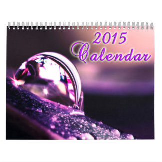 PurpleNatureCalendar2015 Calendar