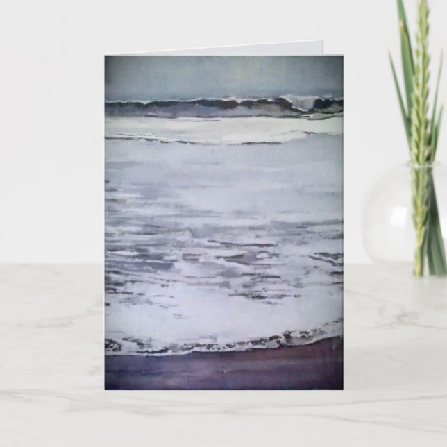 purpleoceanwave VeniceBeach Folded Card (Front)