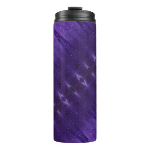 Purples Ikat  Thermal Tumbler