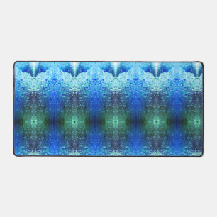 Purples Ikat X GL Desk Mat